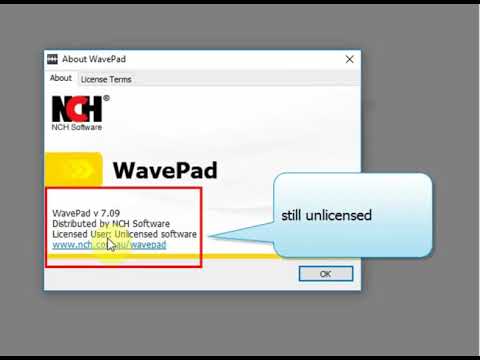 wavepad masters edition registration code